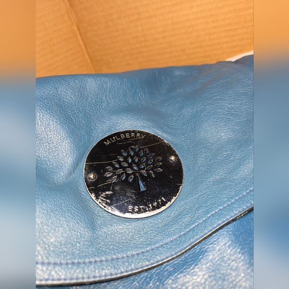 Mulberry Daria Satchel Petrol Blue - Picture 13 of 16